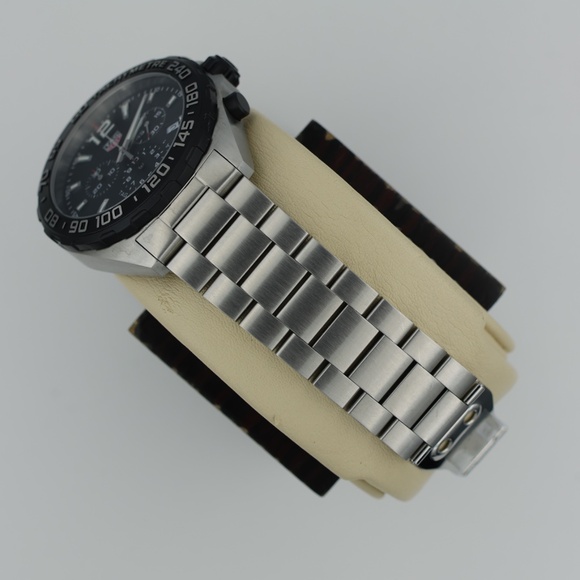 Tag Heuer CAZ1010.BA0842 Mens Formula 1 Watch Black Silver Chronograph Stainless - Picture 10 of 16